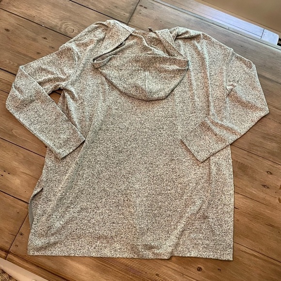 𝅺nwt Lou & Grey for LOFT hooded open cardigan - Picture 8 of 9